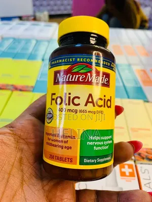 Folic Acid Pharmacist Recommended 250 Tablets Original From USA