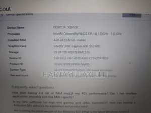 Laptop HP Stream 11 4GB Intel SSD 32GB