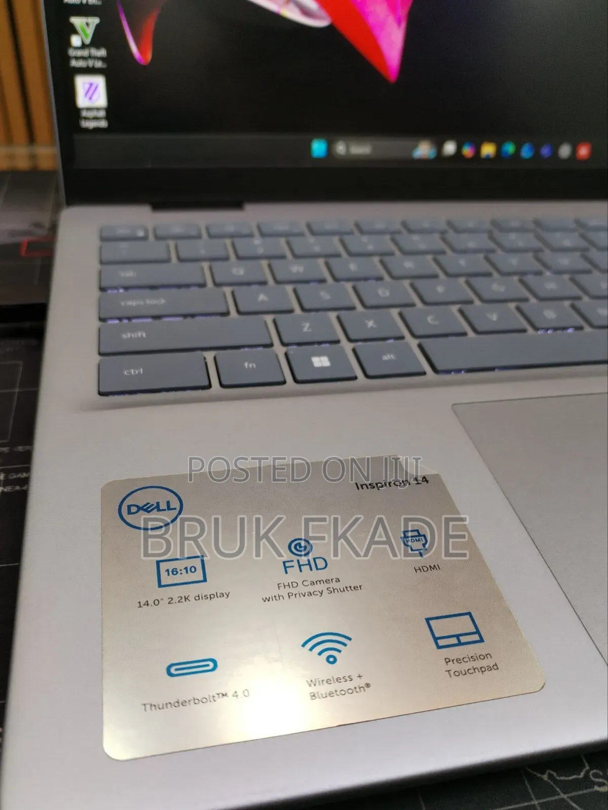 New Laptop Dell Inspiron 14 Plus 7440 16GB Intel Core Ultra 7 SSD 1T