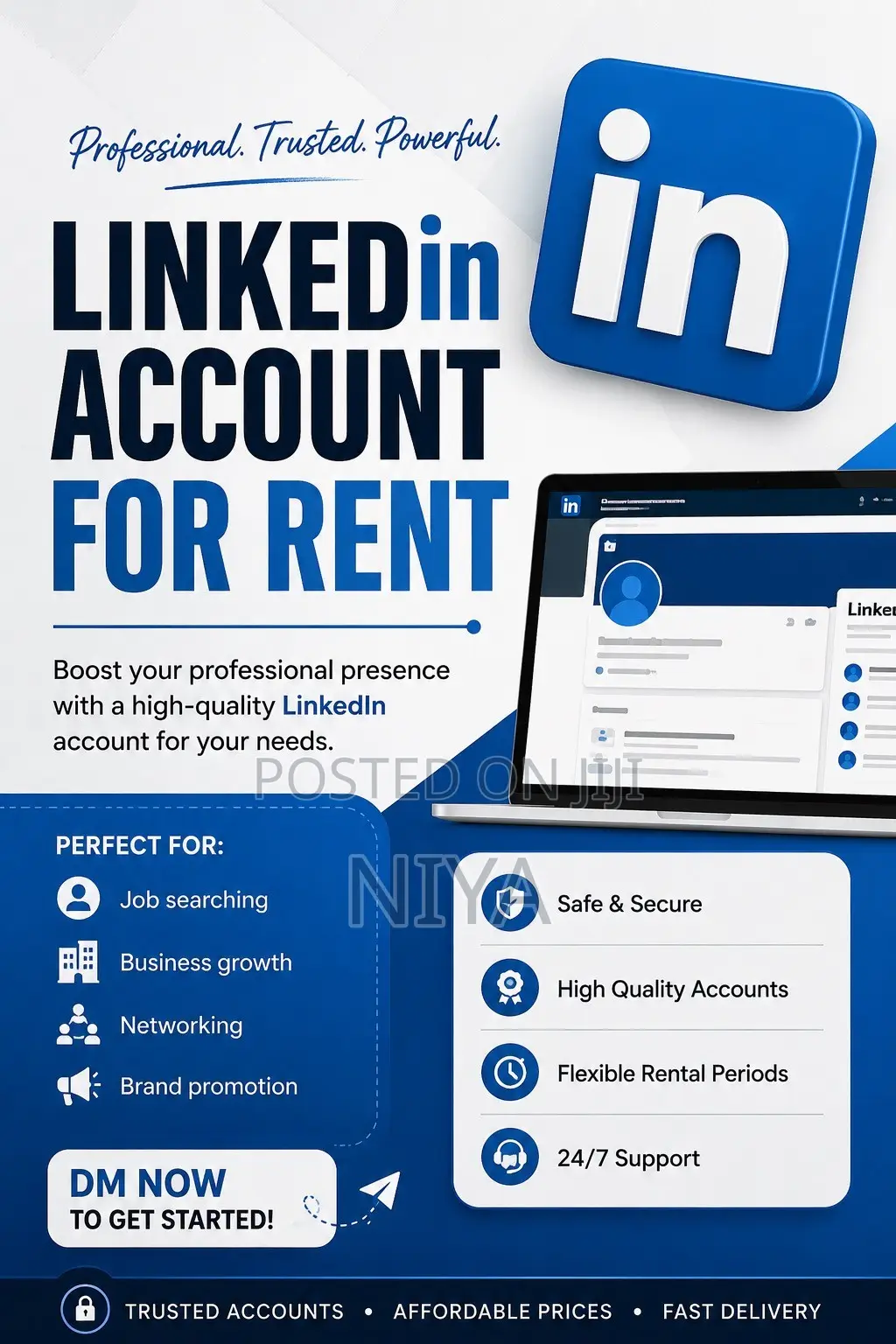 LinkedIn Acc for Rent
