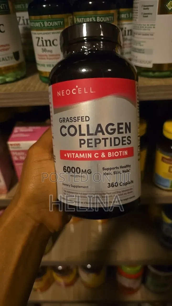 6000mg Per Servings Neocell Grassfed Collagen Peptides 360 Caplets