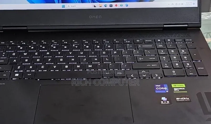 New Laptop HP Omen 16 16GB Intel Core i7 SSD 1T