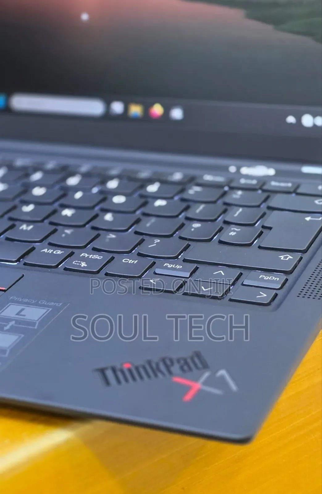 New Laptop Lenovo ThinkPad X1 Carbon 16GB Intel Core i7 SSD 512GB