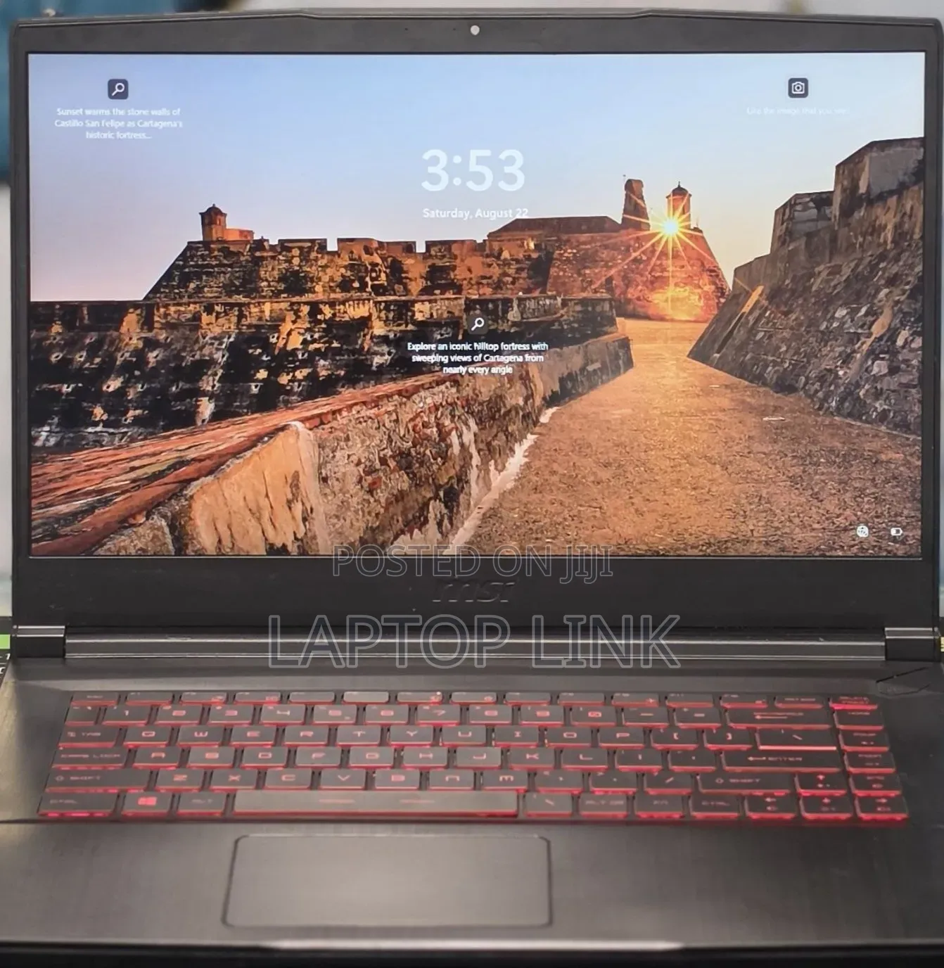 New Laptop MSI GF63 16GB Intel Core i5 SSD 512GB
