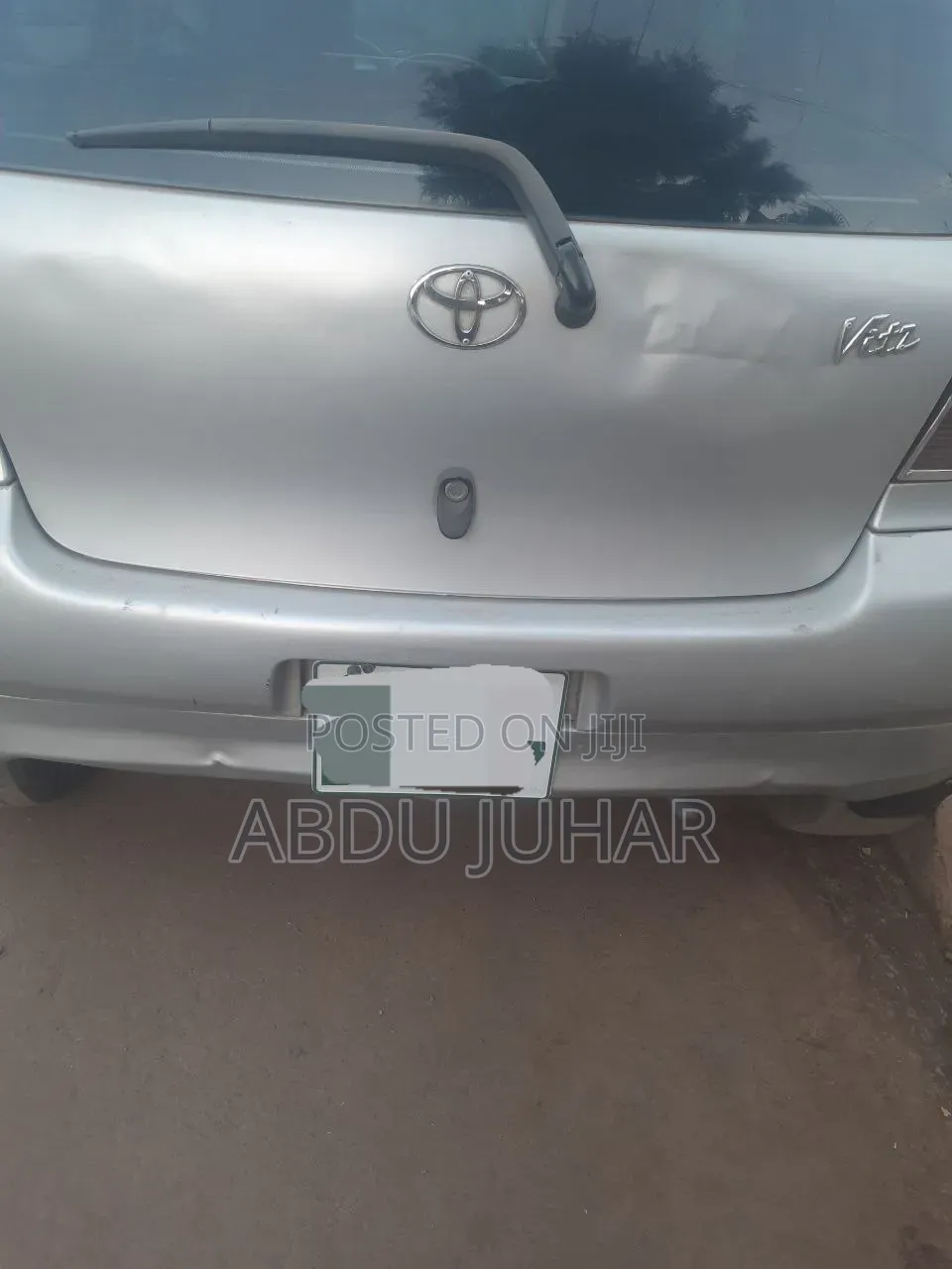 Toyota Vitz 2001 Silver