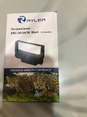 ERC-30 34 38 Ribbon Ink Cartridge Receipt Printer Black