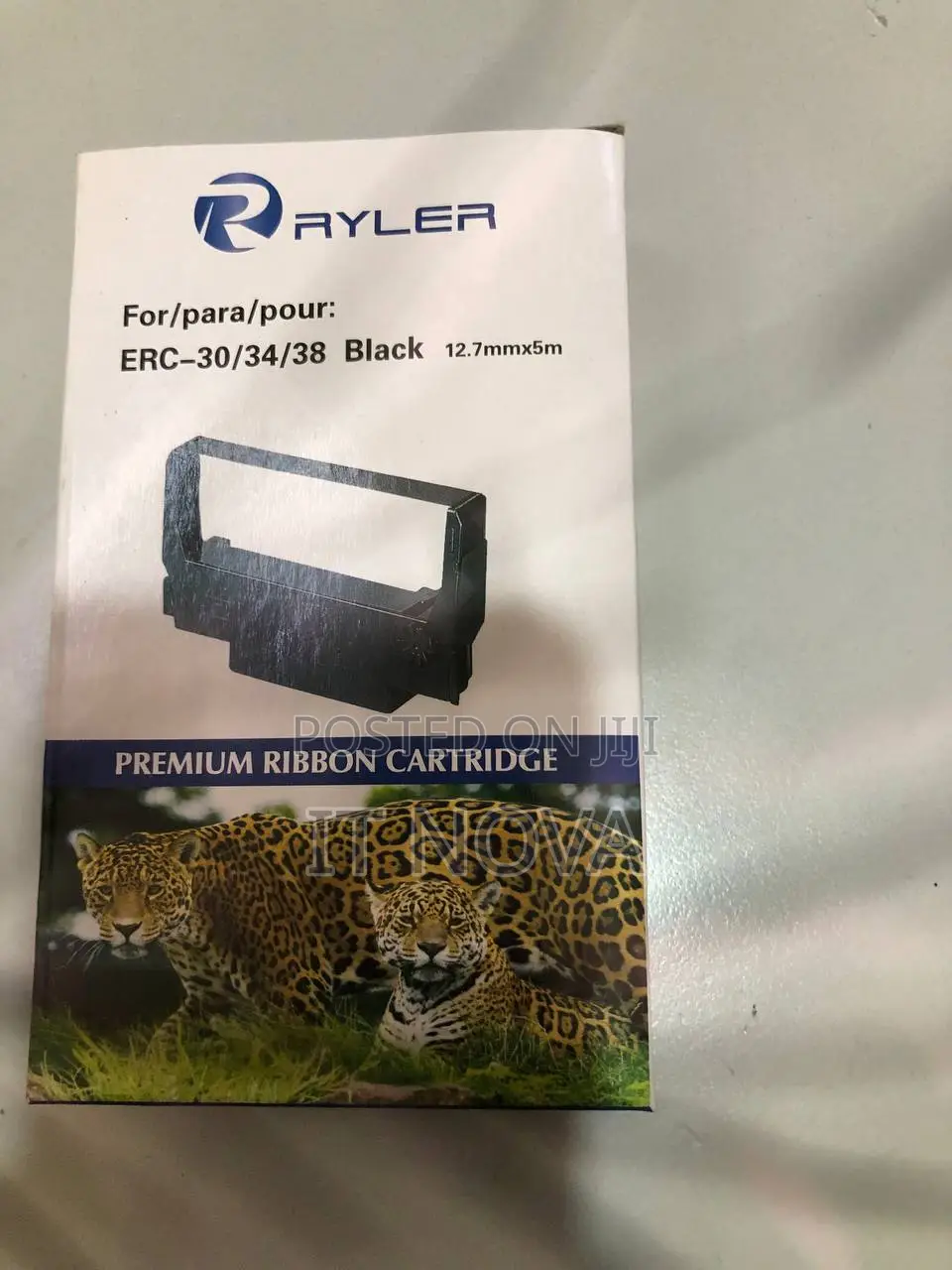 ERC-30 34 38 Ribbon Ink Cartridge Receipt Printer Black