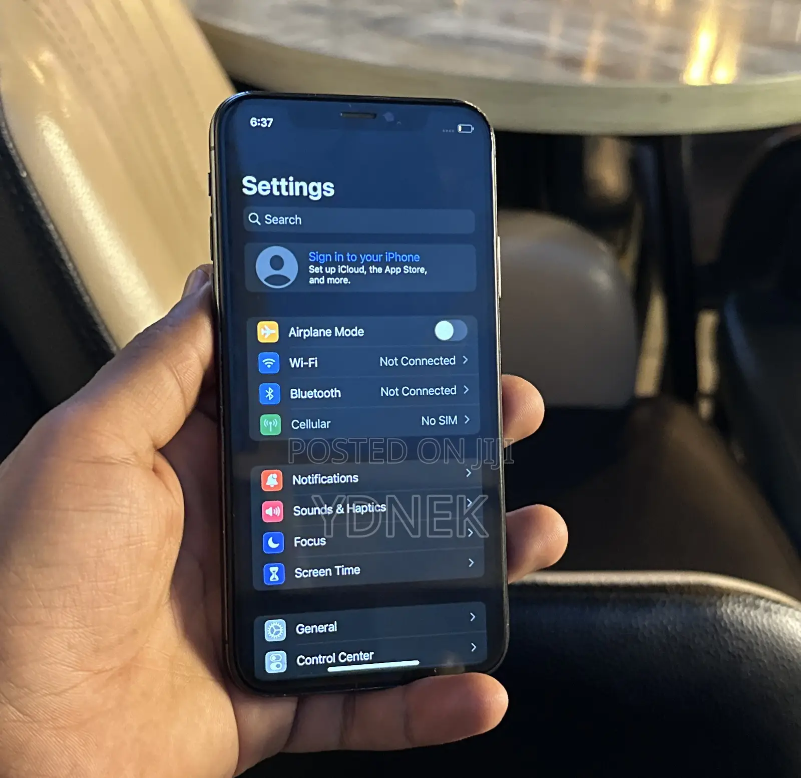 Apple iPhone X 64 GB Black