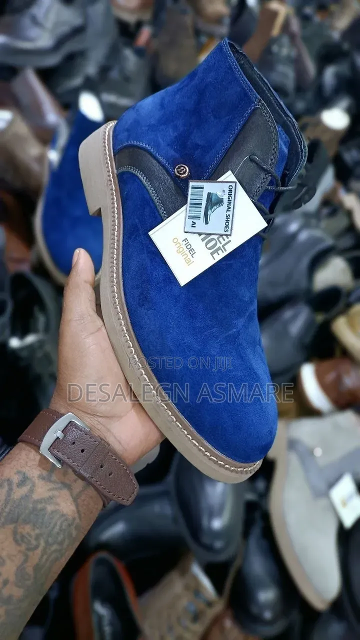 Men's Boots Leather Shoes