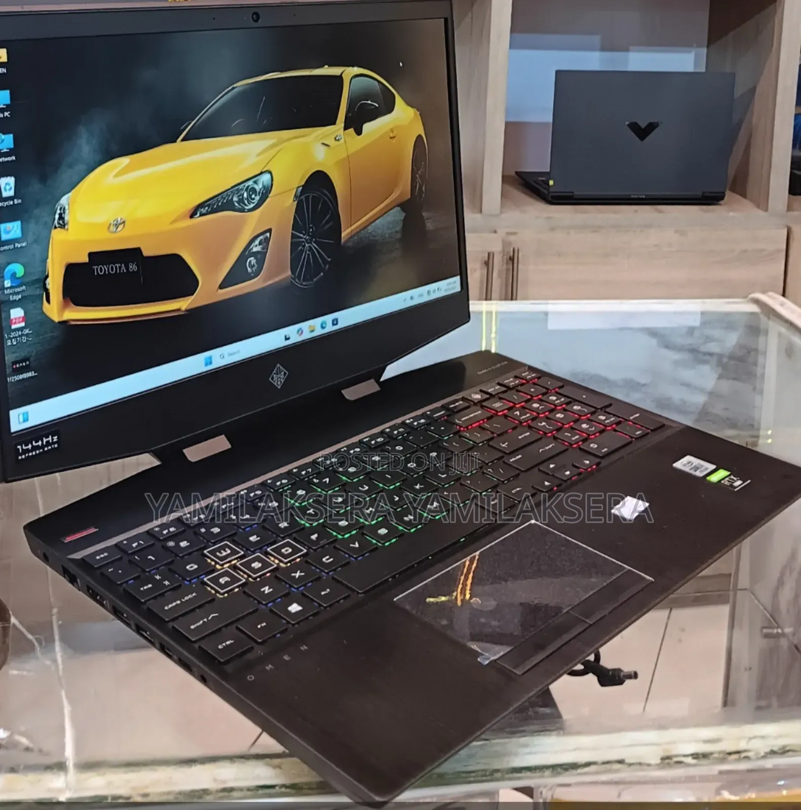 New Laptop HP Omen 17 16GB Intel Core i7 SSD 512GB