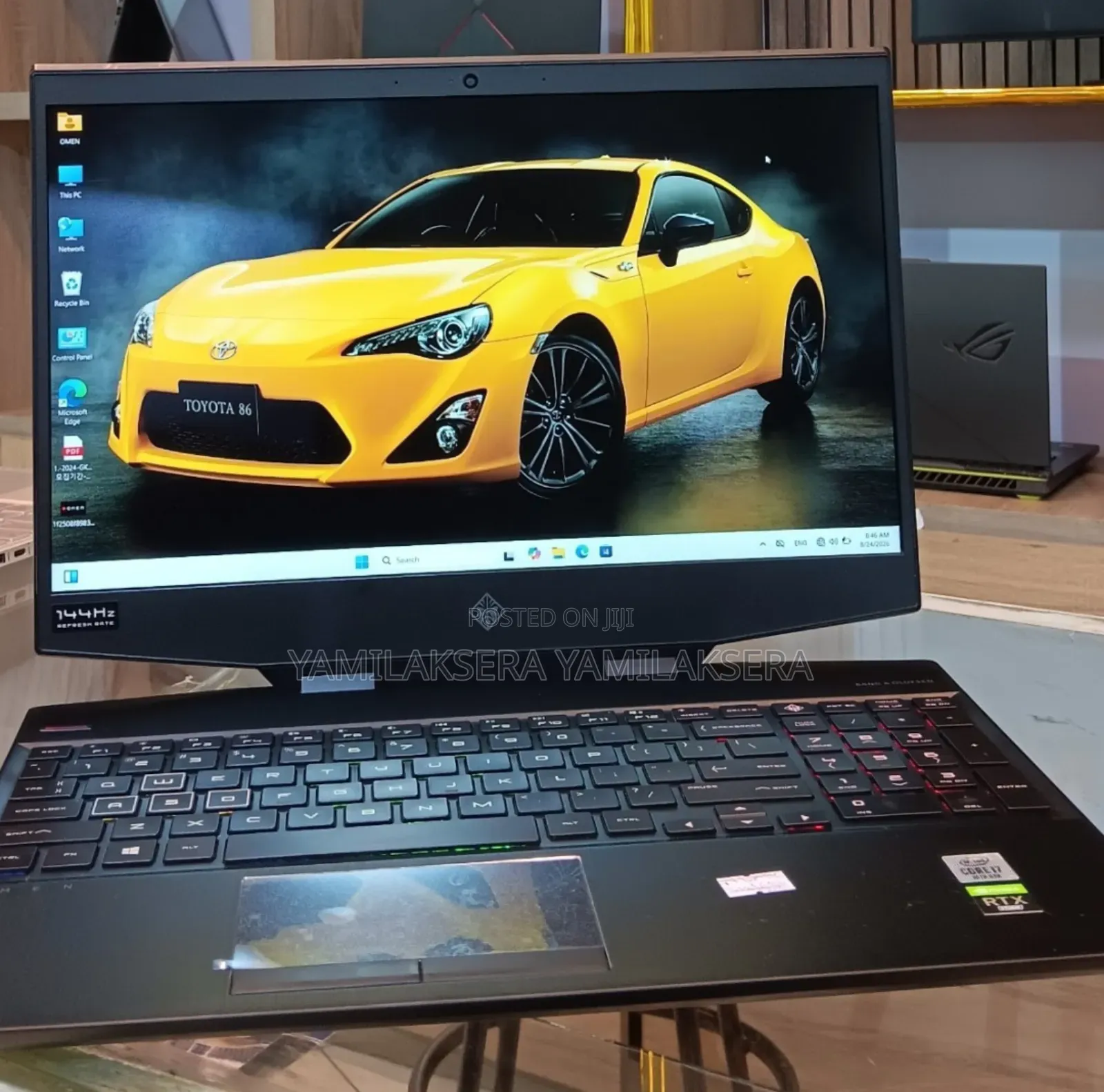 New Laptop HP Omen 17 16GB Intel Core i7 SSD 512GB