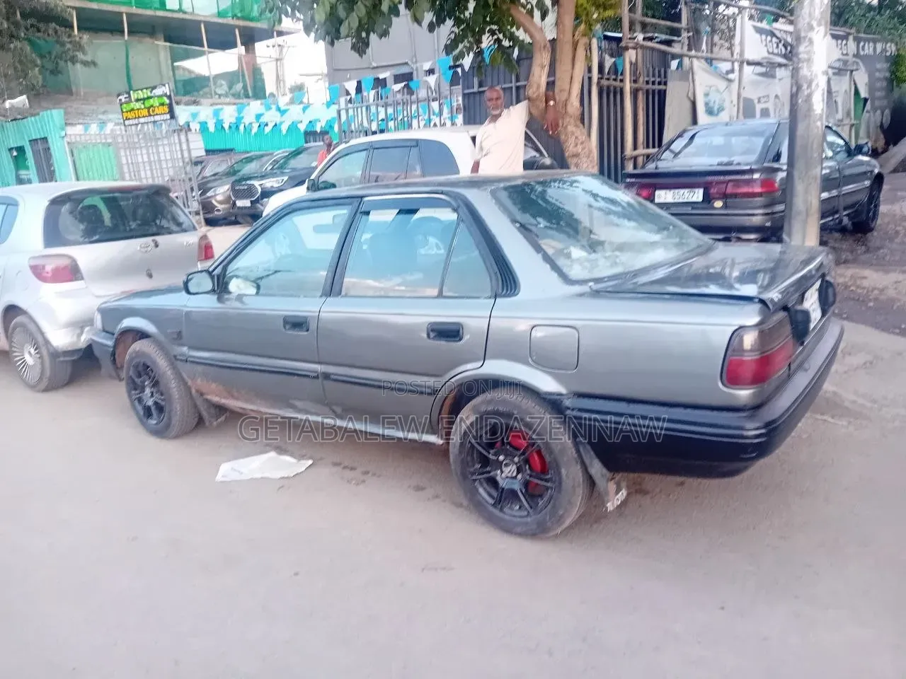 Toyota Corolla Sedan 1990 Gray