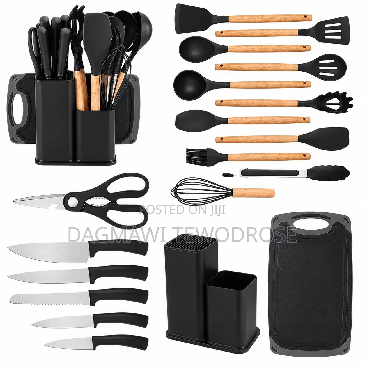 19 Set Silicone Kitchenware
