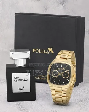 Gift Package Watch and Perfume