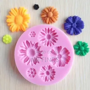 Flowers Shape Silicone Fondant Mould