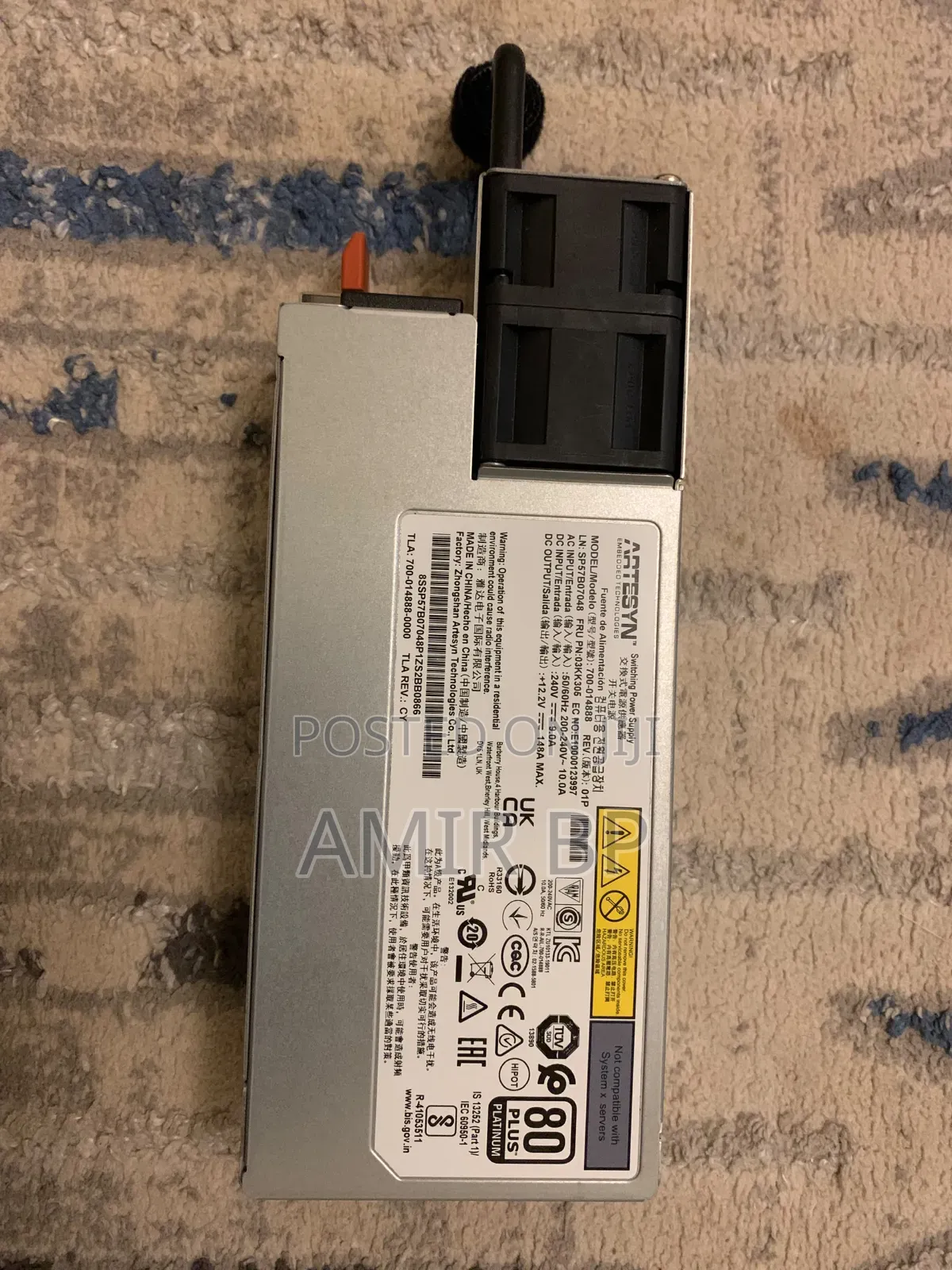 Switching Power Supply Artesyn 1800W