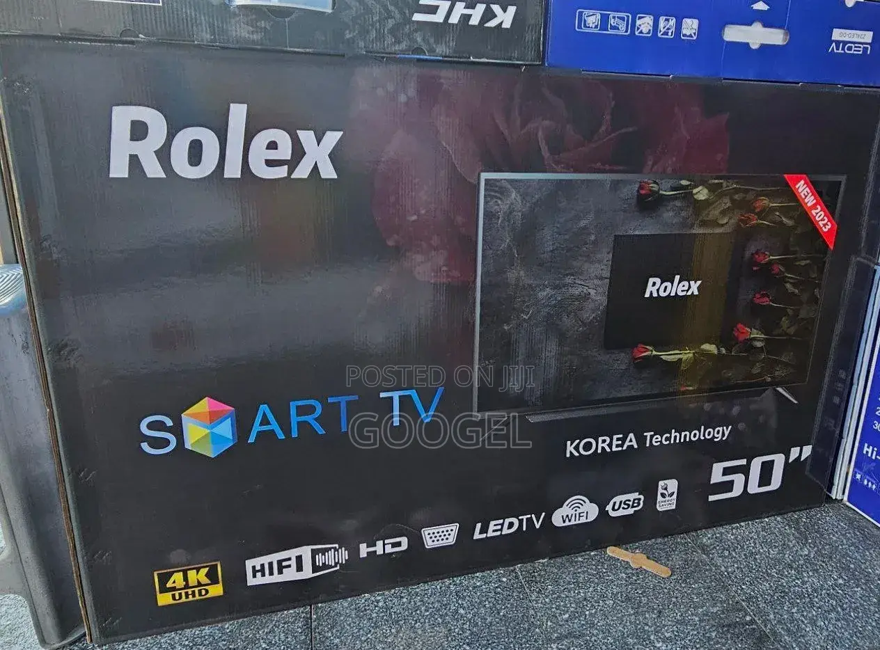 Rolex 50"inch Led Smart TV