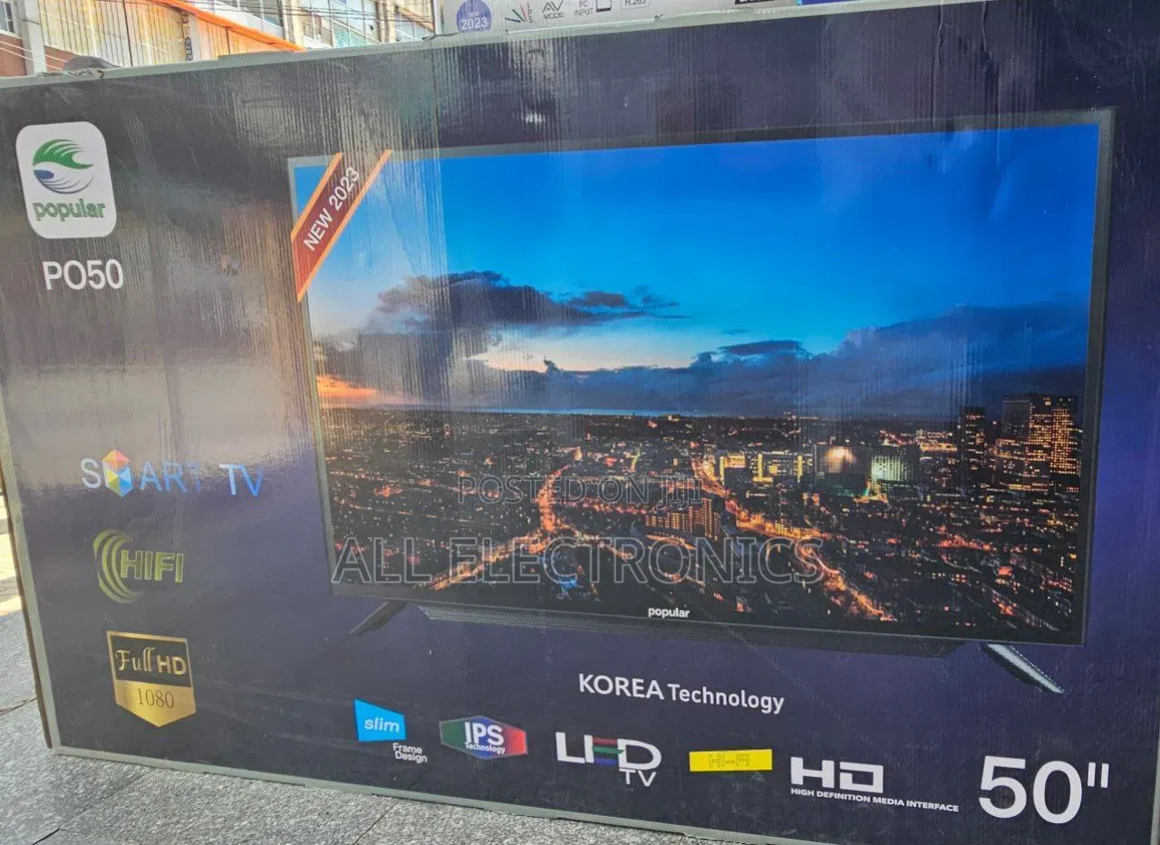 50"inch Popular Full Hd Smart TV