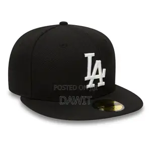 LA Dodgers Essential Black Cap