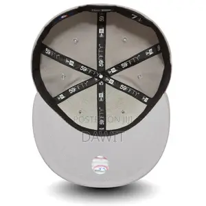 LA Dodgers MLB Basic Grey 59FIFTY Fitted Cap
