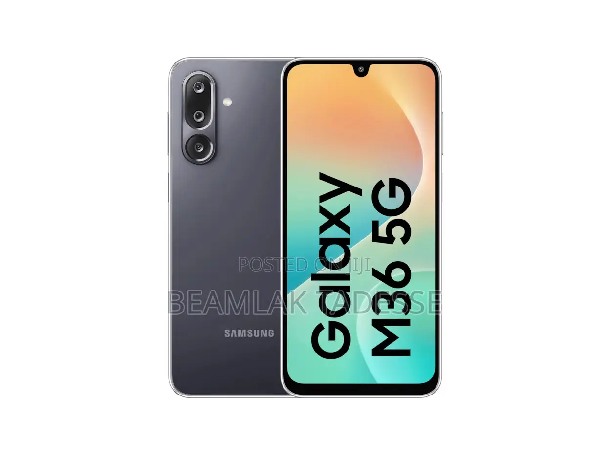 New Samsung Galaxy M36 5G 128 GB Black