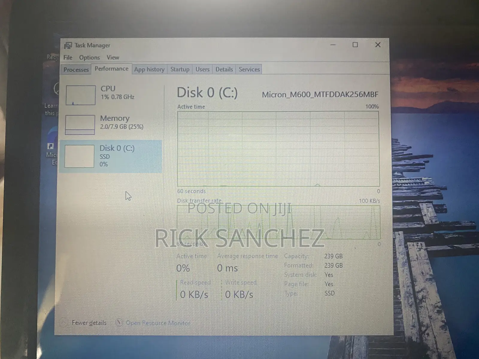 Laptop Toshiba Satellite C850 8GB Intel Core i7 SSD 256GB