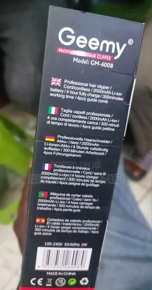 Geemy Professional Hair Clipper