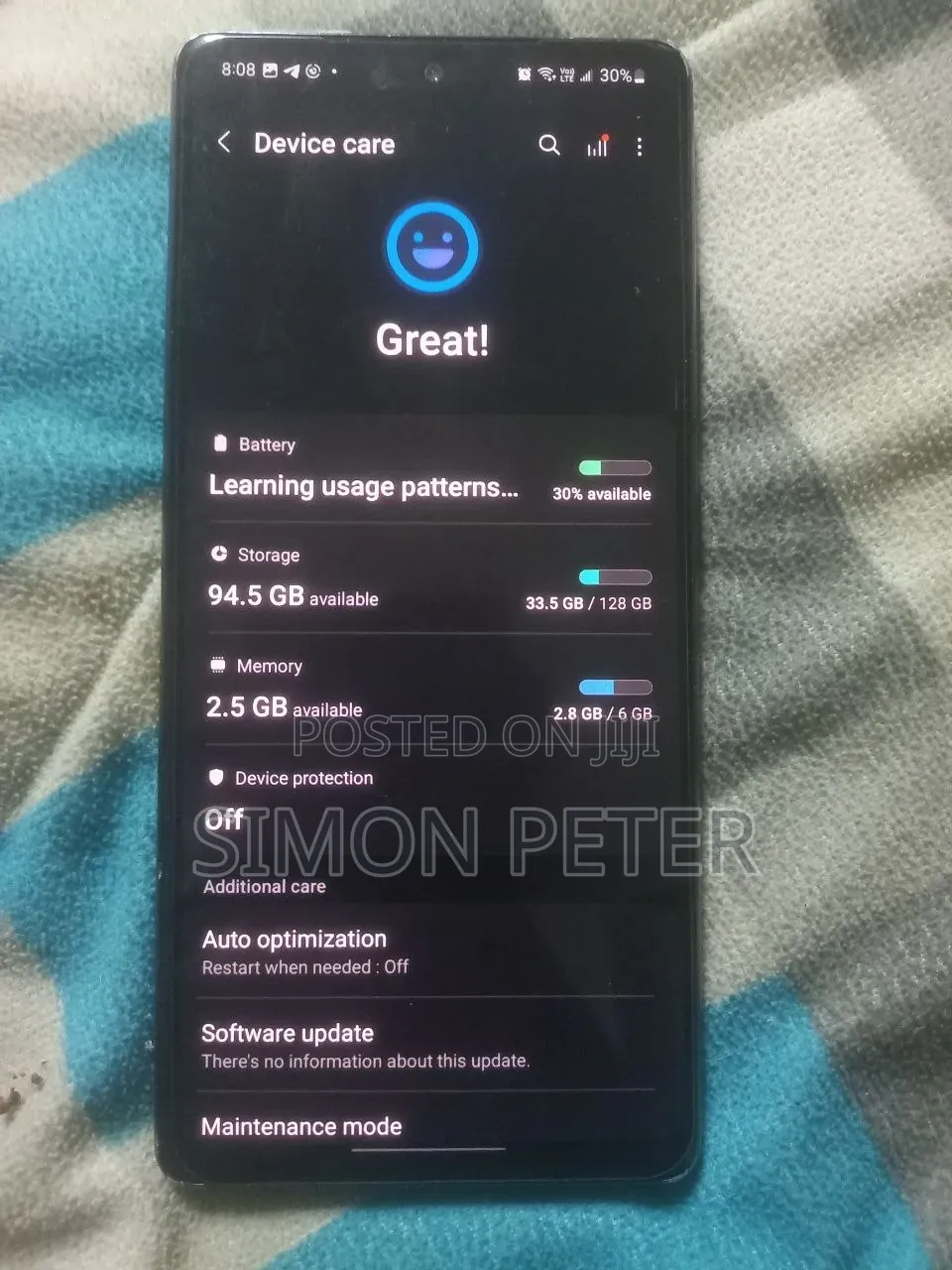 Samsung Galaxy A71 5G 128 GB Black