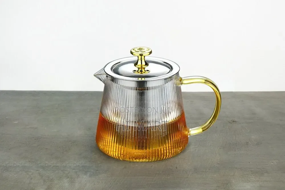 750ml Capacity Kitchen Glass Tea Pot