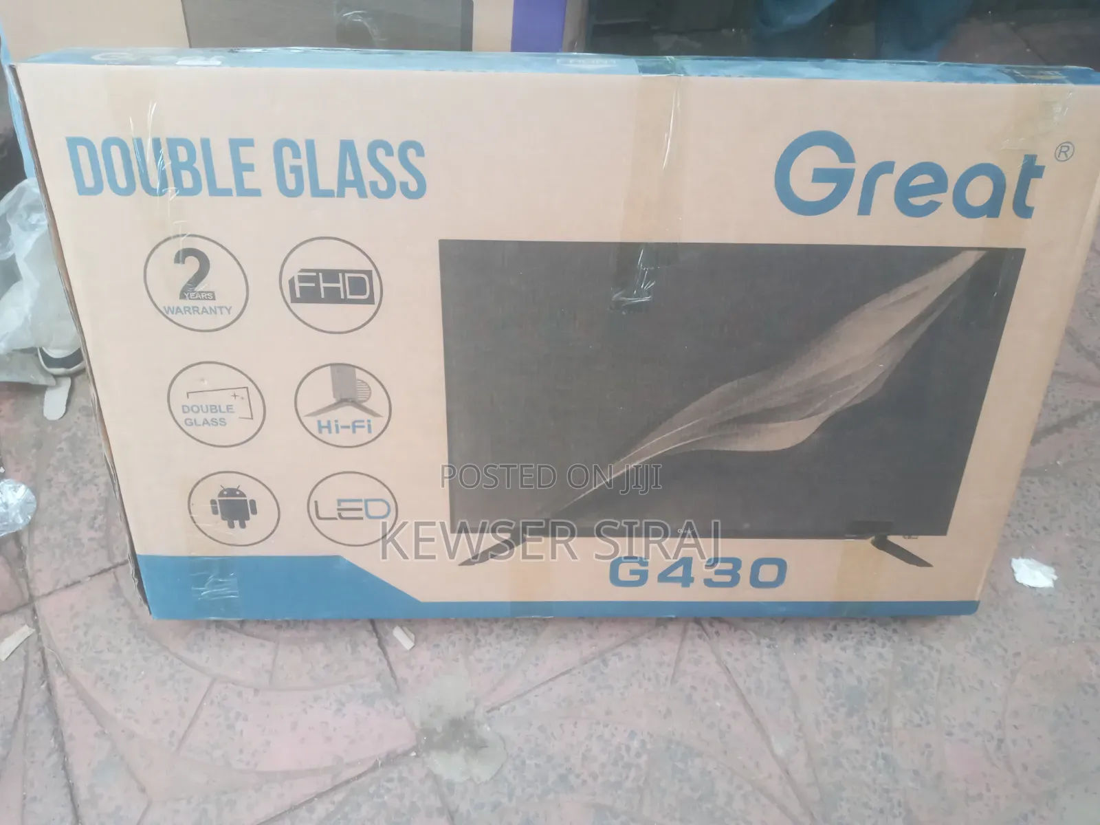 Great TV 43inch Smart Android TV