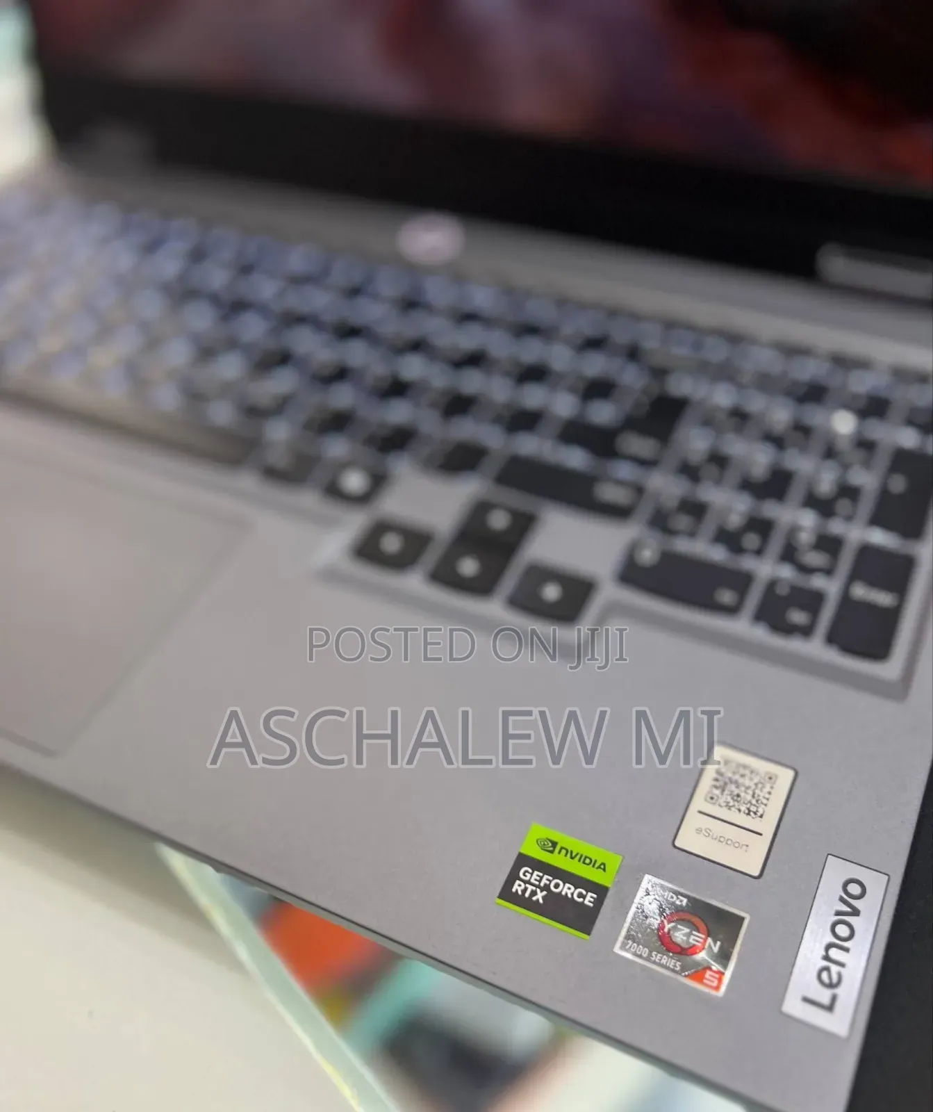 New Laptop Lenovo LOQ 15AHP10 16GB AMD Ryzen 5 SSD 512GB