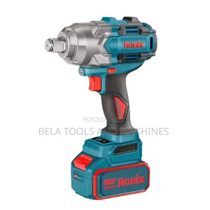Ronix Big 1000n.m 20V Brushless Cordless Impact Wrench ጐማ መፍቻ