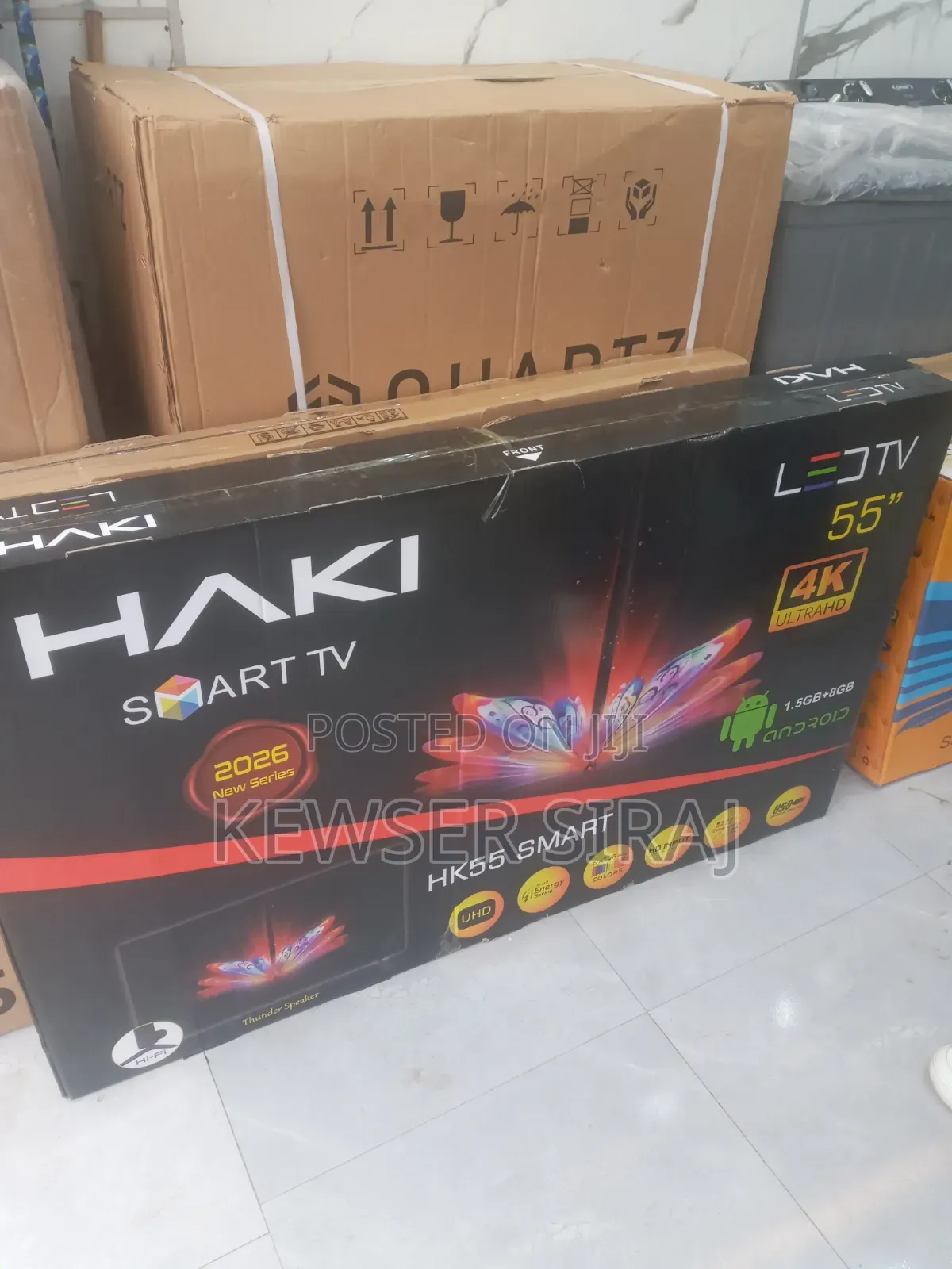 Haki TV 55inch Smart Android TV