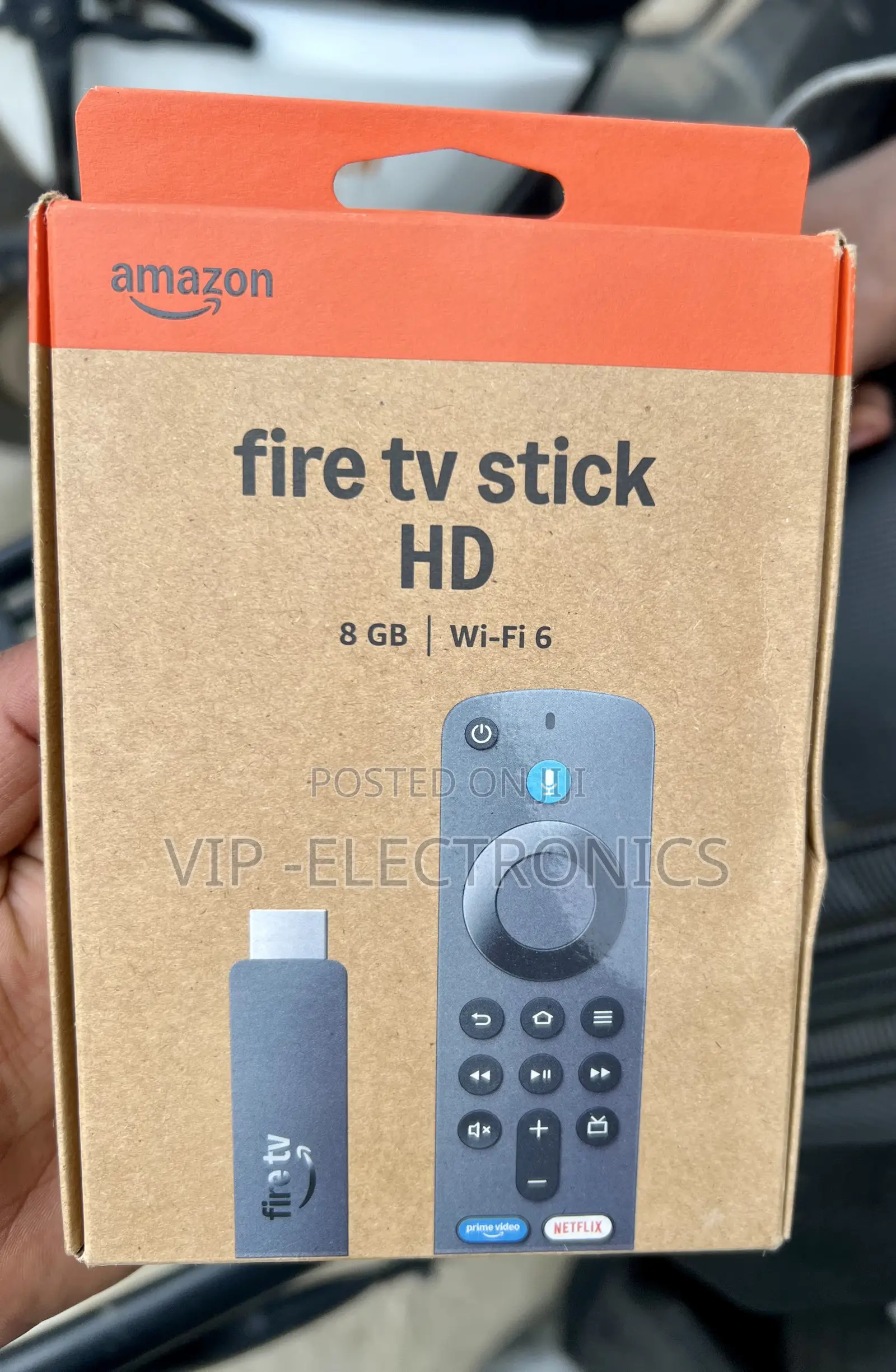 Fire TV Stick HD 8GB – Wi-Fi 6 Streaming Media Player