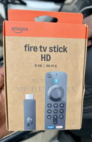 Fire TV Stick HD 8GB – Wi-Fi 6 Streaming Media Player
