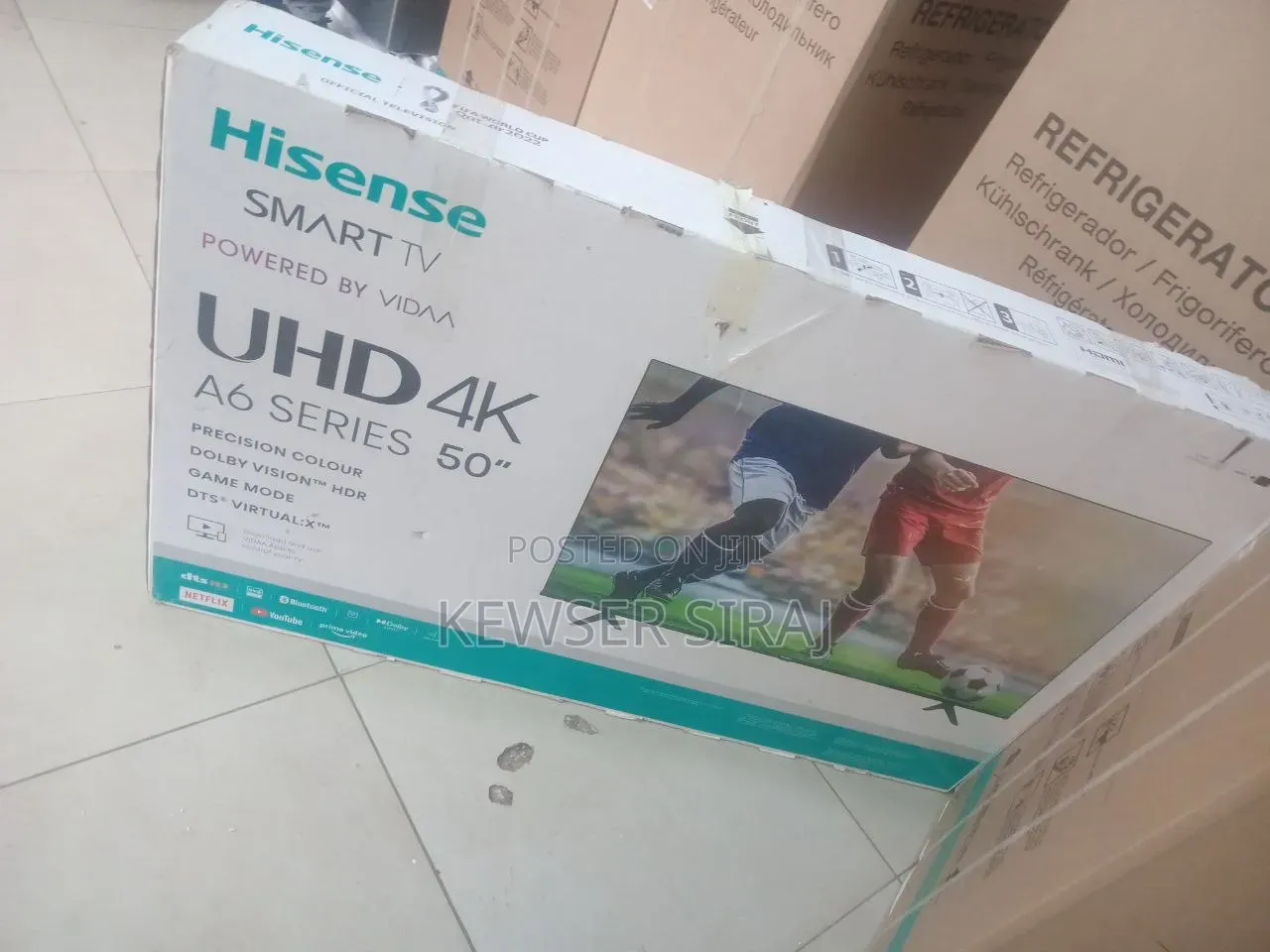 Hisense TV 50 Inch Vidda Qled TV