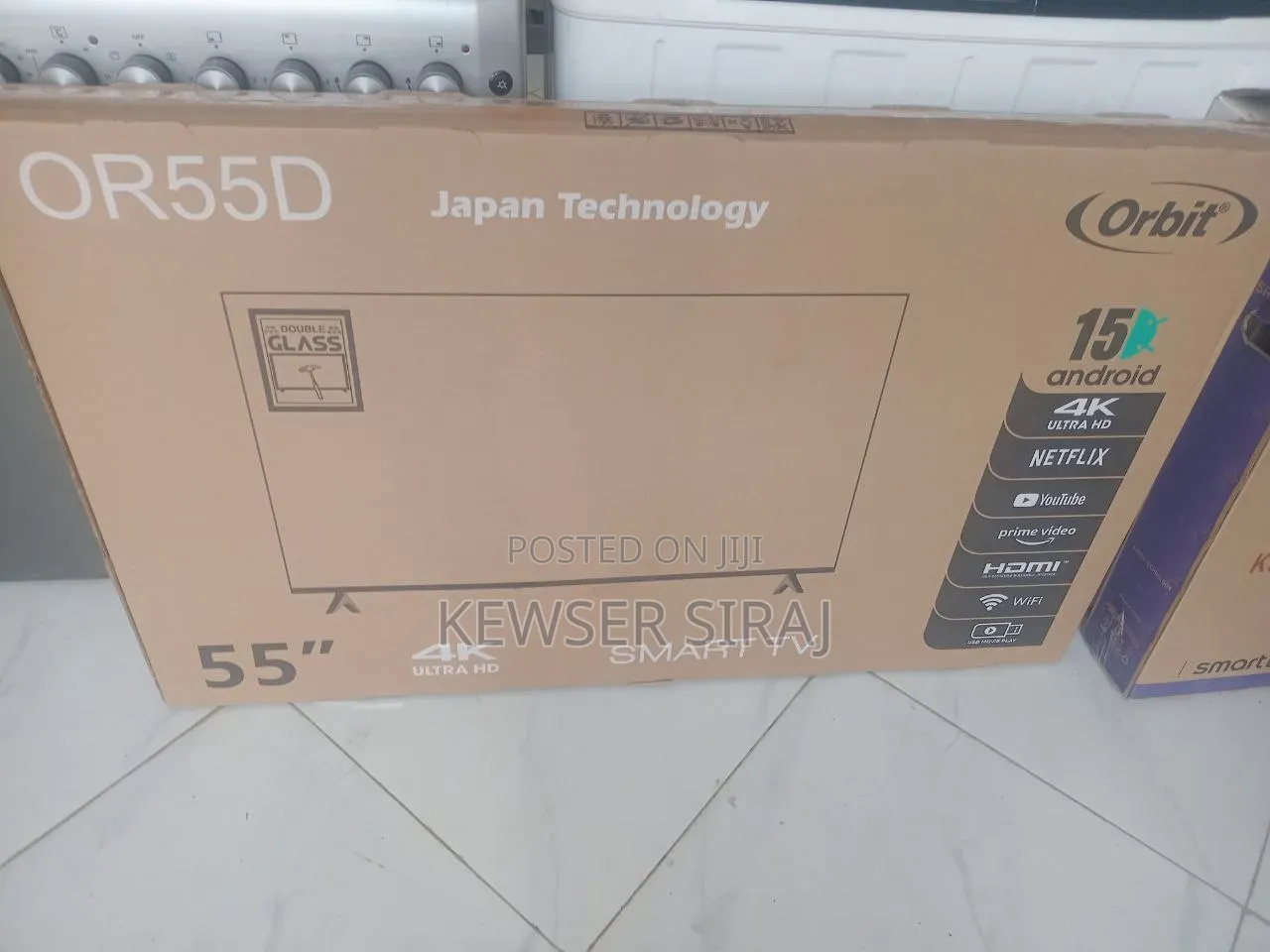 Orbit TV 55inch Smart Android TV