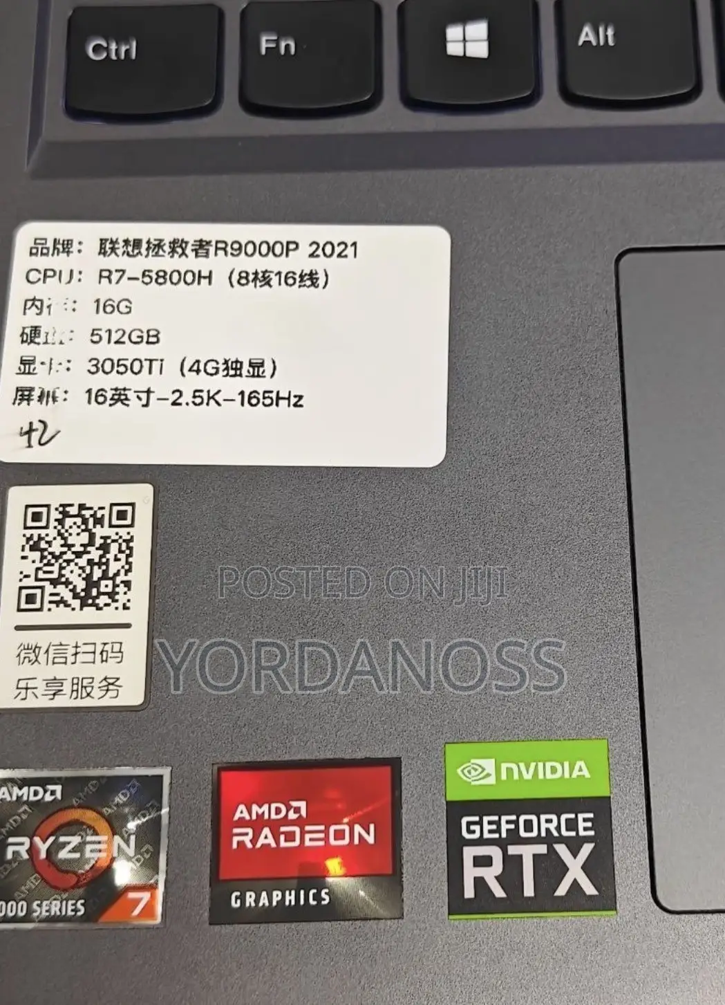 New Laptop Lenovo Legion 5 16GB AMD Ryzen 7 SSD 512GB