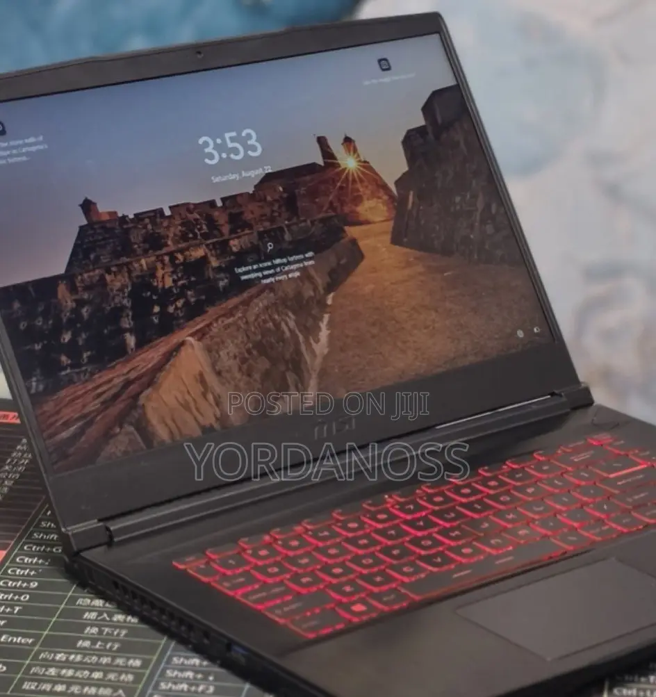 New Laptop MSI GF63 16GB Intel Core i5 SSD 512GB