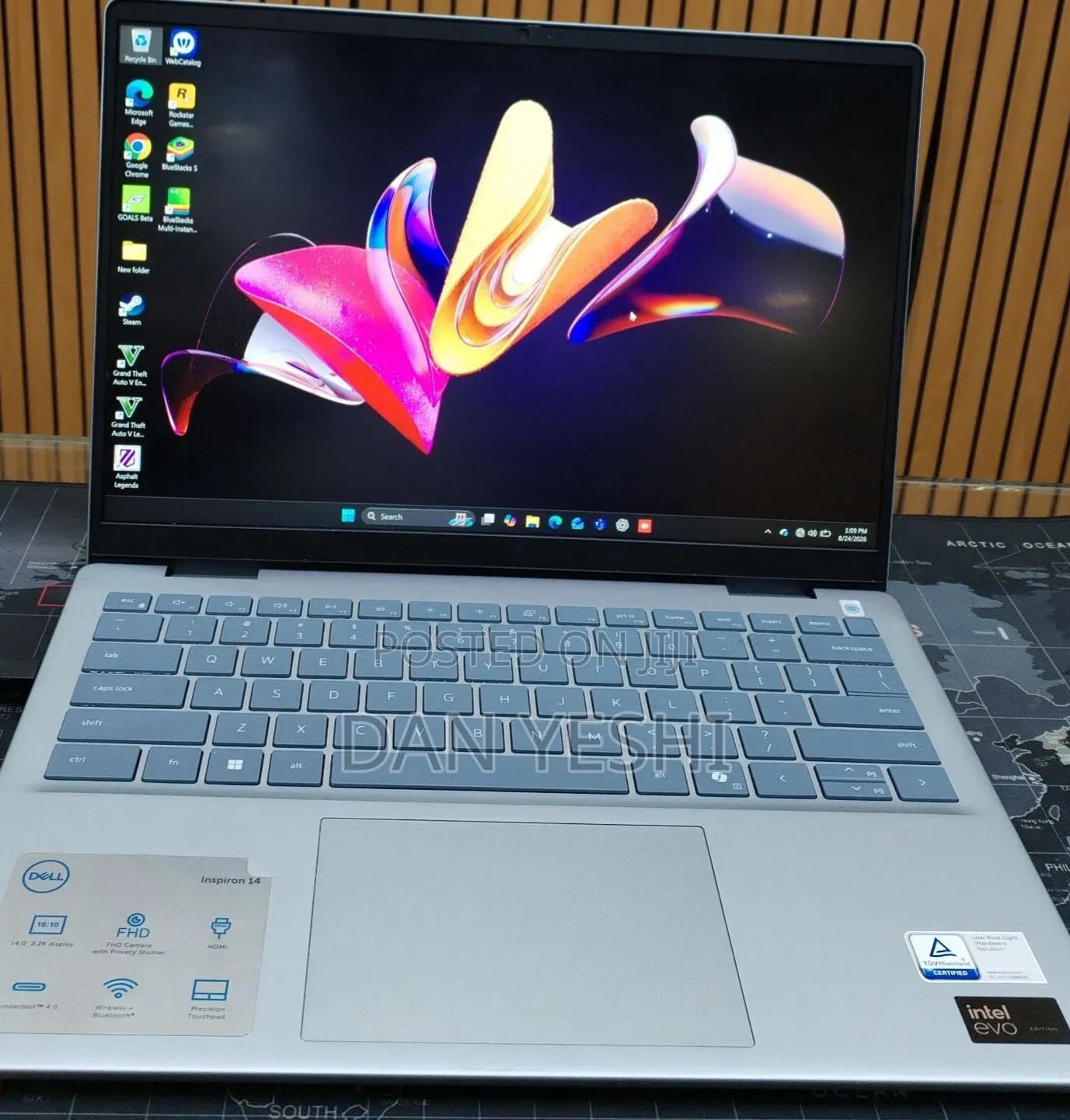 New Laptop Dell Inspiron 14 Plus 7440 16GB Intel Core Ultra 7 SSD 1T