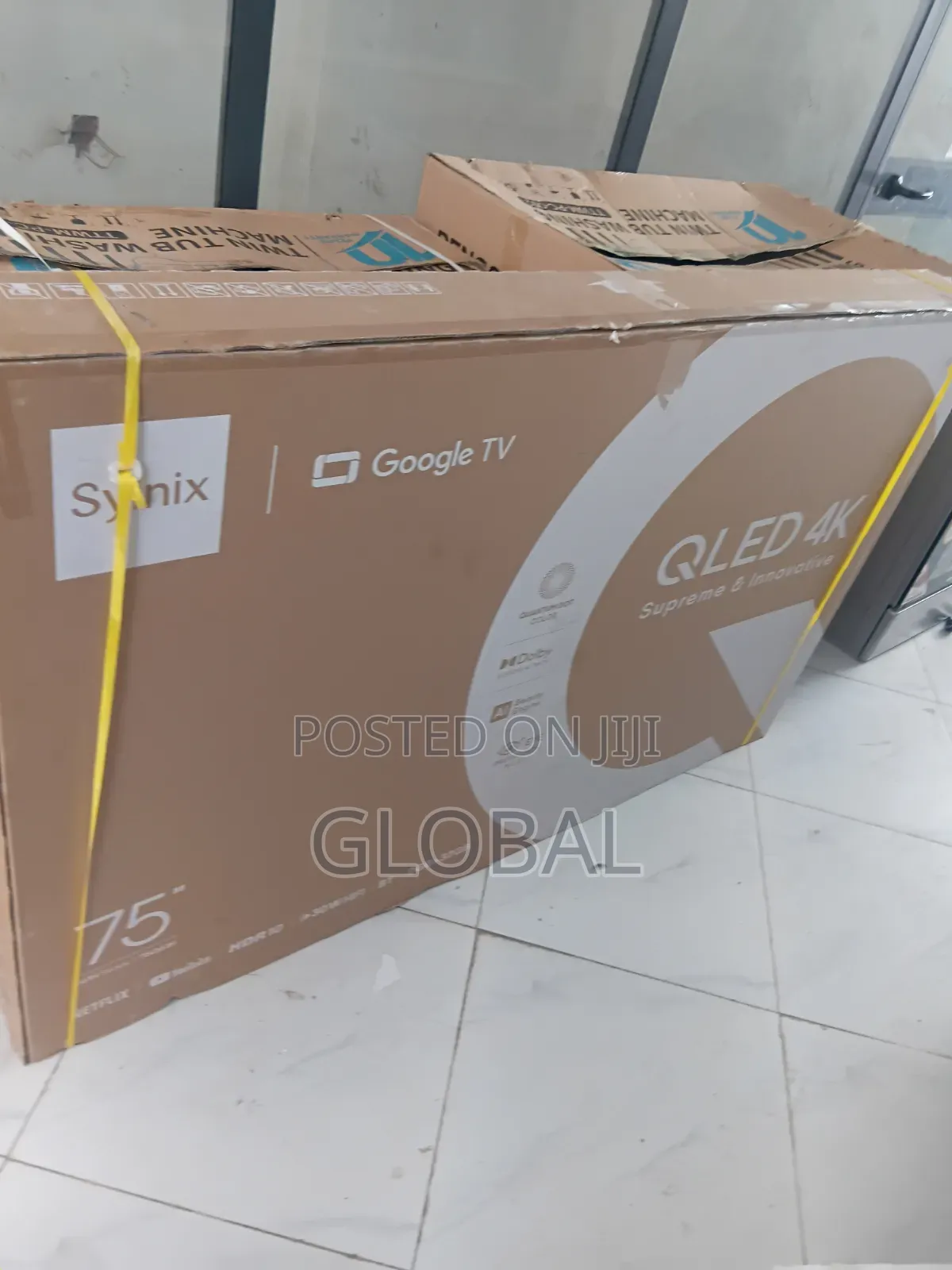 75"google TV Syinix Qled