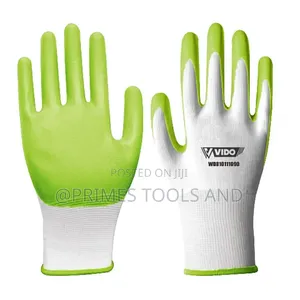 Safety Work Gloves Nitrile Coated Construction & Industrial Gloves