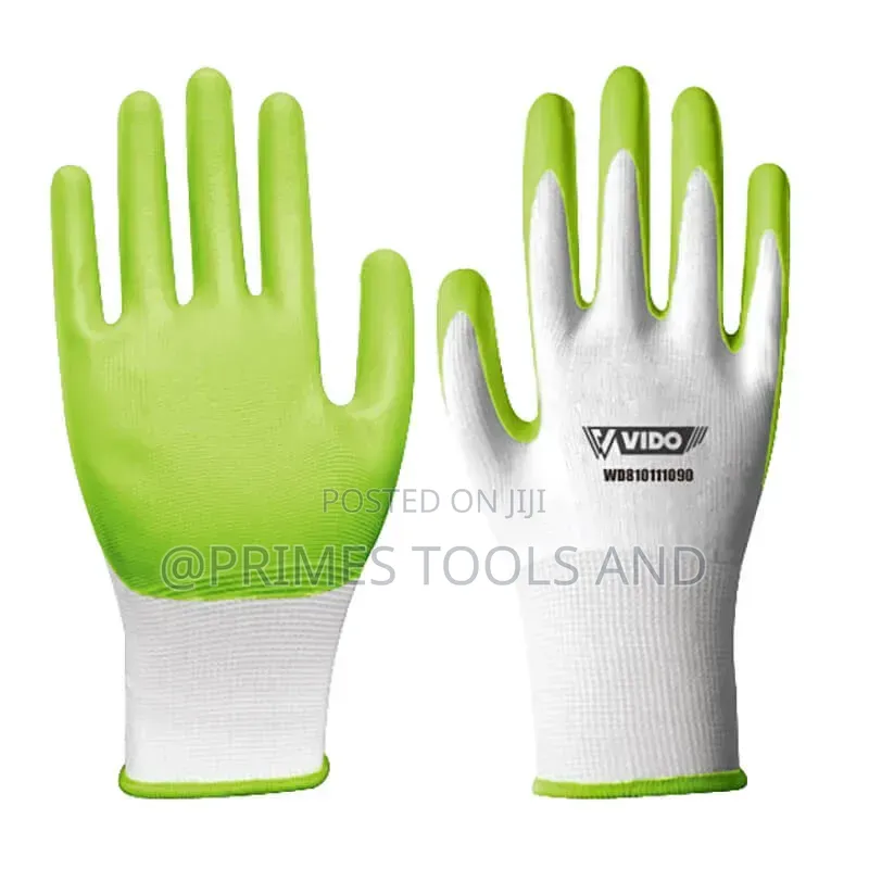 Safety Work Gloves Nitrile Coated Construction & Industrial Gloves