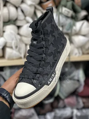 The Bold Amiri High-Top Sneakers