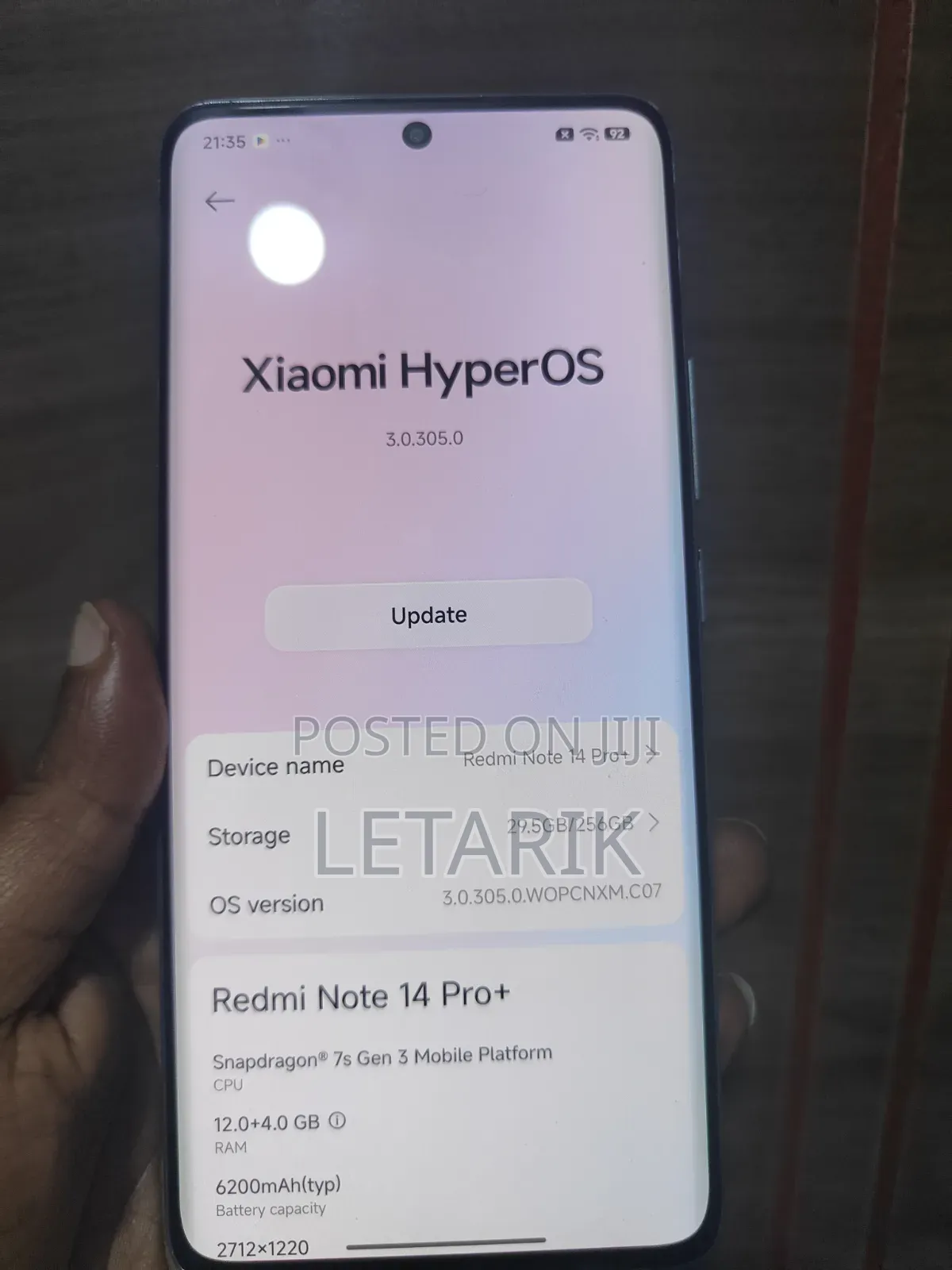 Xiaomi Redmi Note 14 Pro+ 256 GB Green