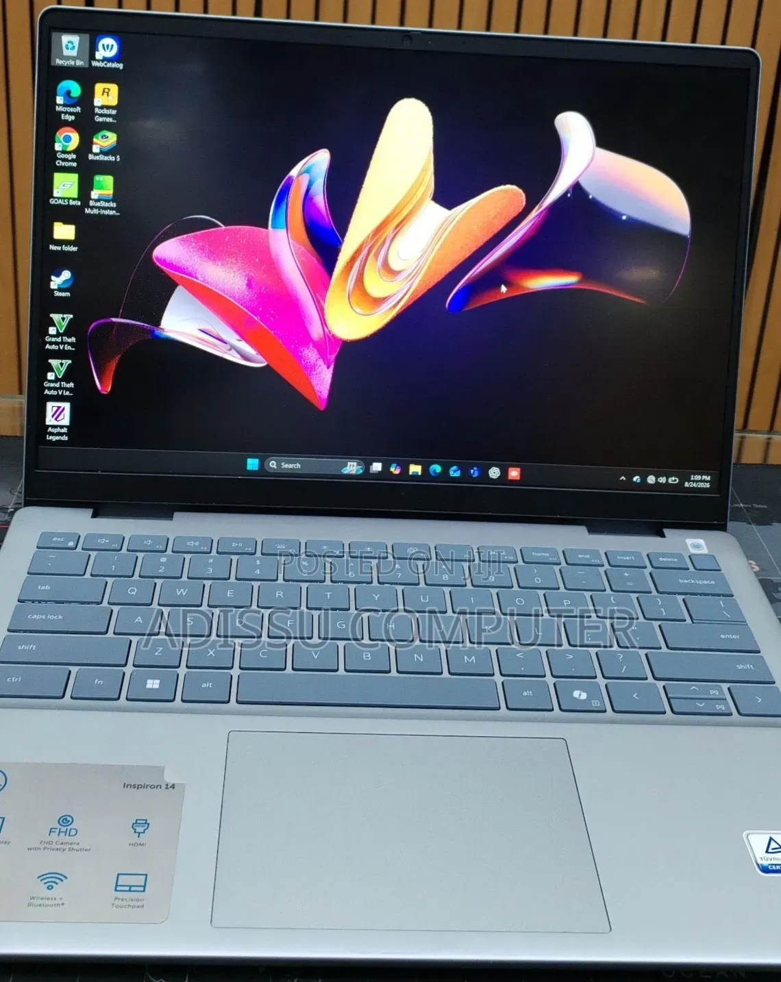 New Laptop Dell Inspiron 14 7440 16GB Intel Core Ultra 7 SSD 1T