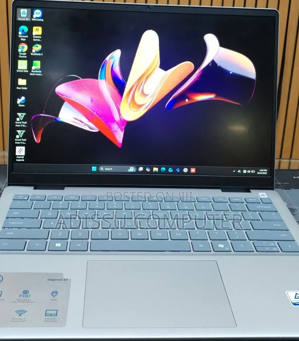 New Laptop Dell Inspiron 14 7440 16GB Intel Core Ultra 7 SSD 1T