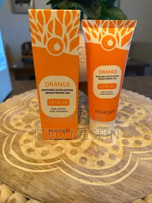 ሠውነት ማቅያ ጄል,Orange Enzymes Exfoliating Brightening Gel