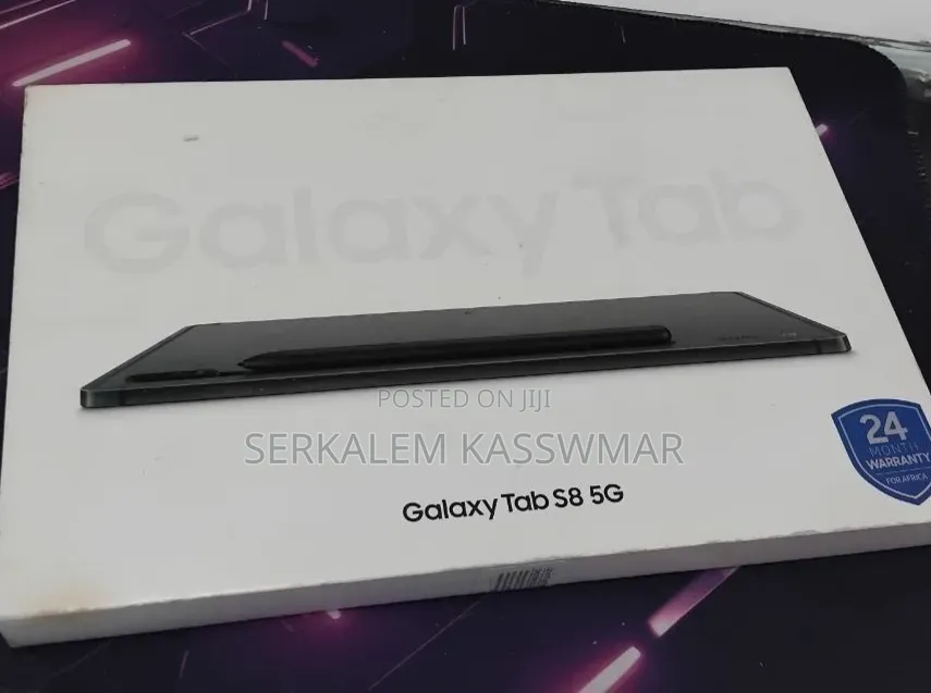 New Samsung Galaxy Tab S8 256 GB Gray