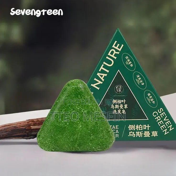 የፀጉር ማብቀያ ሳሙና, Original Seven Green Hair Soap